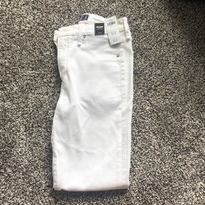 Abercrombie white jeans never worn